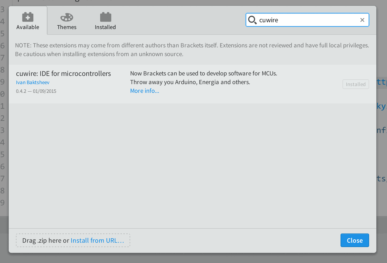 Getting started cuwire Better microcontroller IDE. Available for